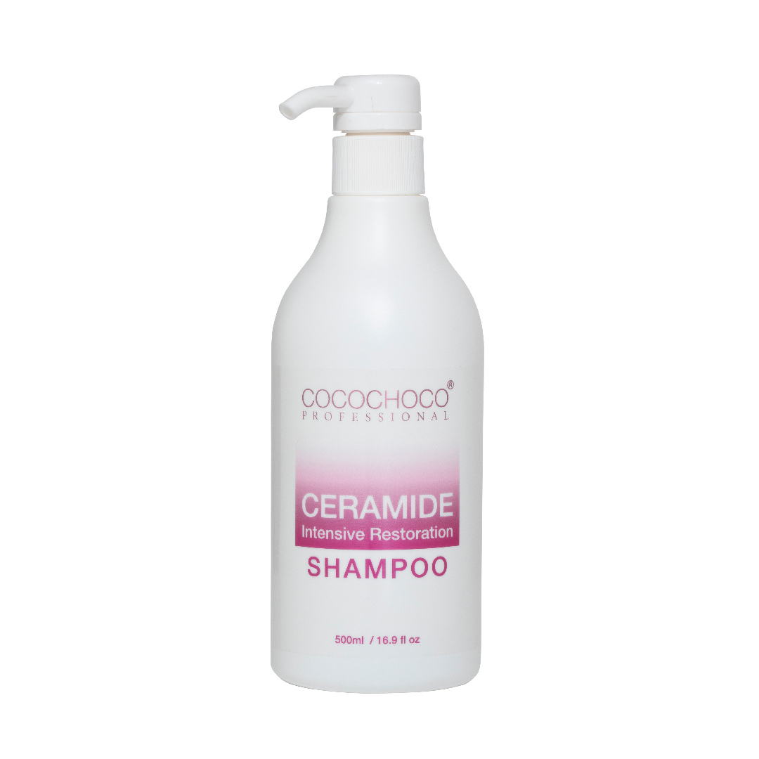 COCOCHOCO Ceramide Intensive Restoration Shampoo 500 ml – til tørt og beskadiget hår