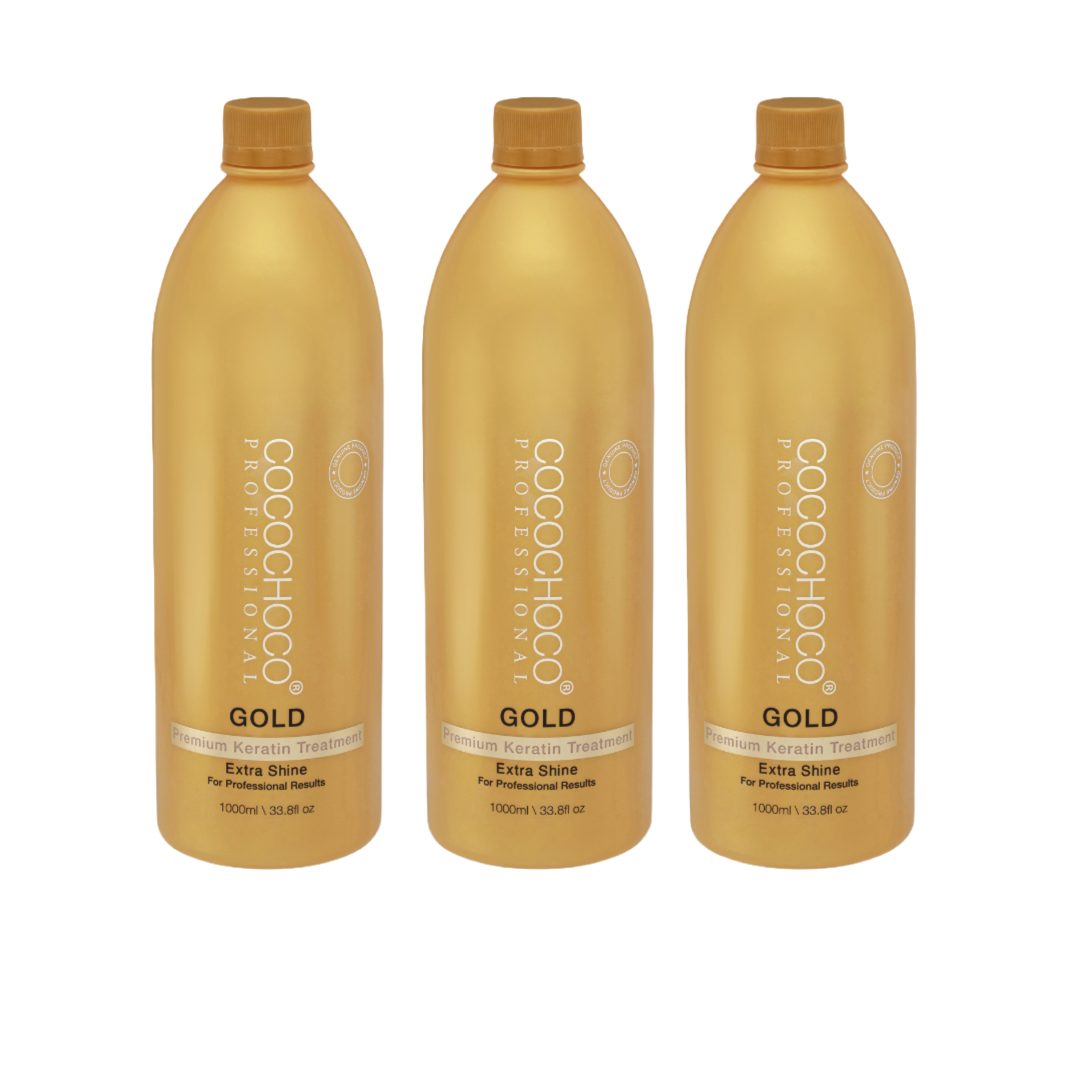 𝟯𝘅 COCOOCHOCO Professional Keratin GOLD 1000ml