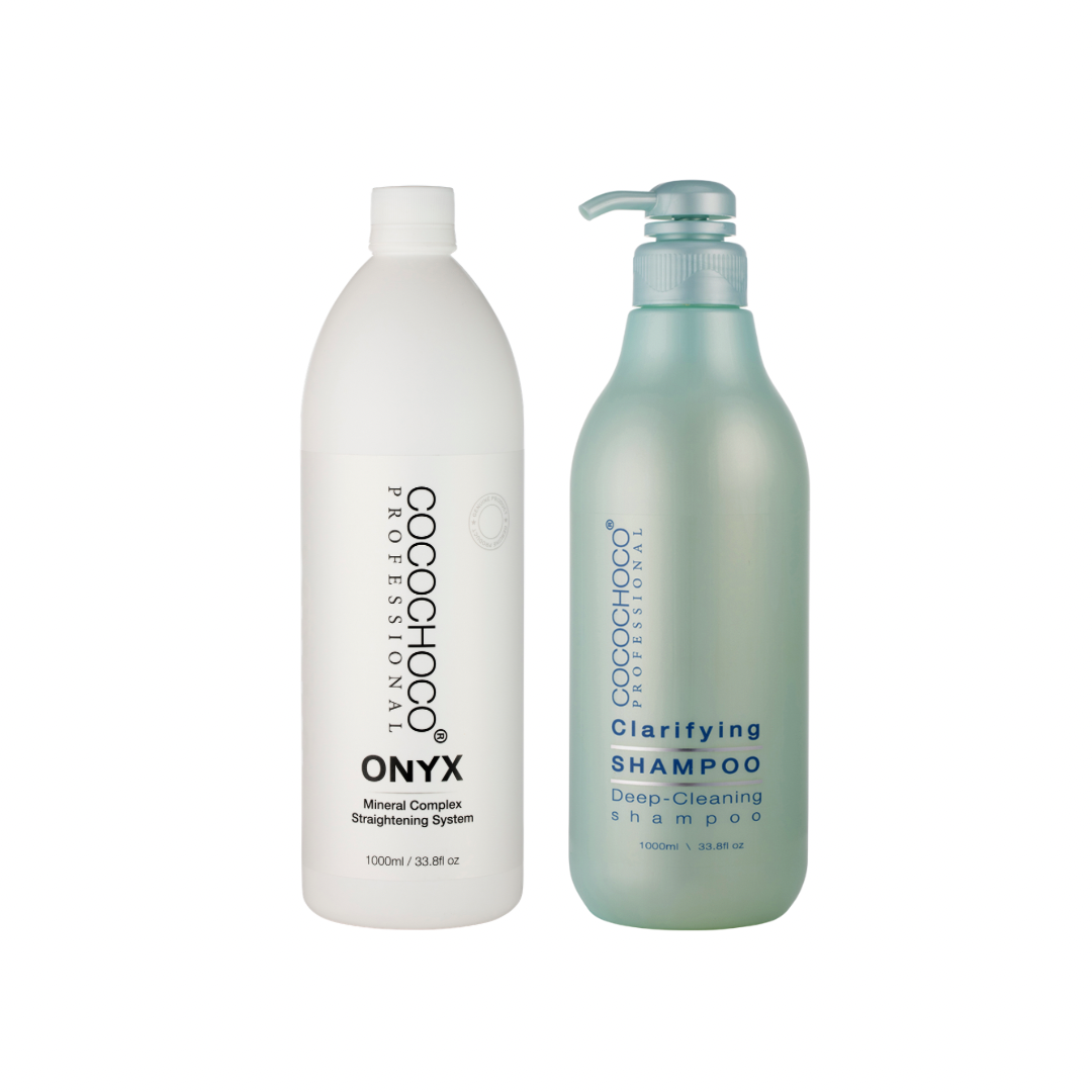 🎓 GRATIS KURSUS D. 07.12 – ved køb af Onyx Mineral Complex behandling 1000ml & Clarifying shampoo 1000ml