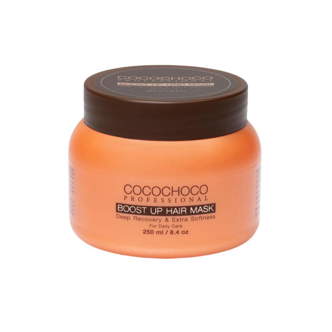 𝗖𝗢𝗖𝗢𝗖𝗛𝗢𝗖𝗢 Boost Up Hair mask| Hårkur -For Dyb Fornyelse og Ekstra Blødhed 250 ml
