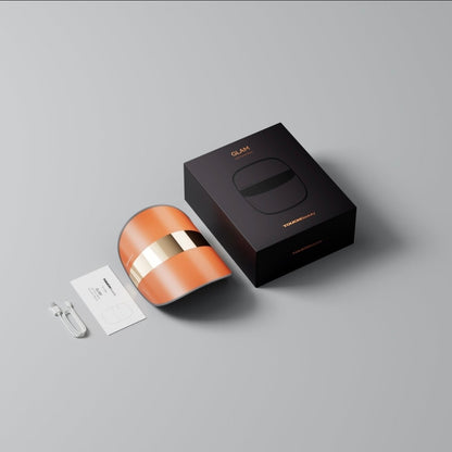 TOUCHBeauty GLAM LED Light Therapy Mask | Avanceret hudpleje mod rynker, akne og pigmentering .