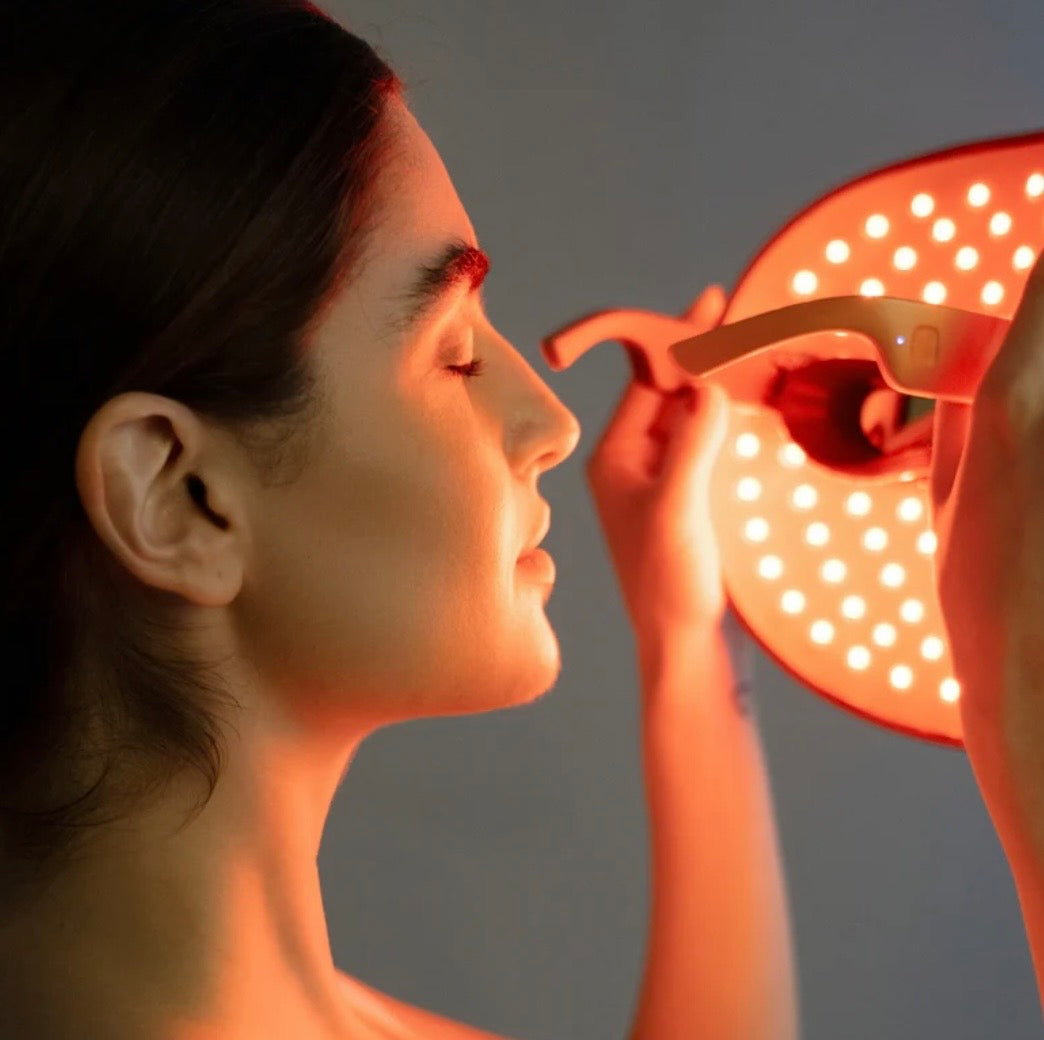 TOUCHBeauty GLAM LED Light Therapy Mask | Avanceret hudpleje mod rynker, akne og pigmentering .