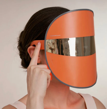TOUCHBeauty GLAM LED Light Therapy Mask | Avanceret hudpleje mod rynker, akne og pigmentering .