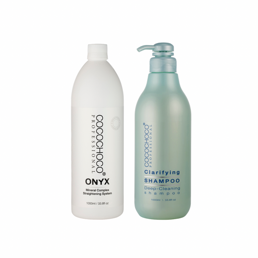 🎓 GRATIS KURSUS D. 07.12 – ved køb af Onyx Mineral Complex behandling 1000ml & Clarifying shampoo 1000ml