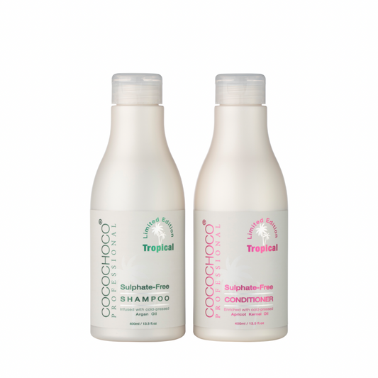 Cocochoco Sulphate-Free Shampoo 400ml & Conditioner 400ml |Tropical Limited Edition – Sommerduo 🌴